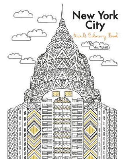 New York City Adult Coloring Book