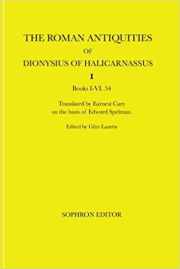The Roman Antiquities of Dionysius of Halicarnassus