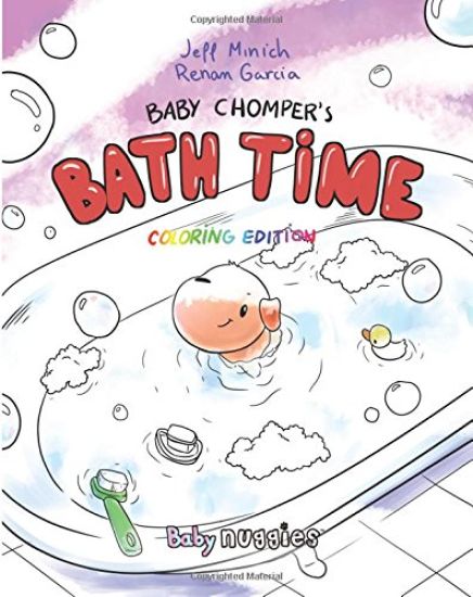 Baby Chomper's Bath Time: Coloring Edition