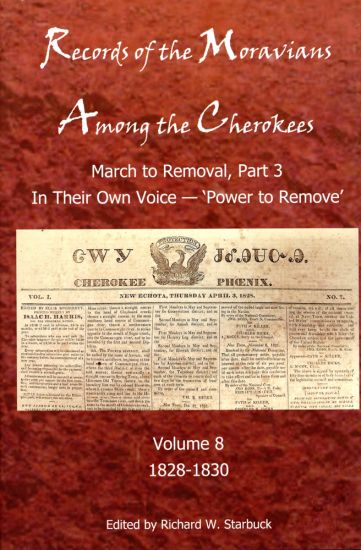 Records of the Moravians Among the Cherokees