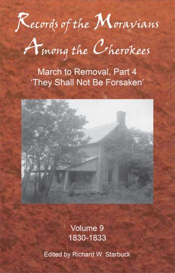 Records of the Moravians Among the Cherokees