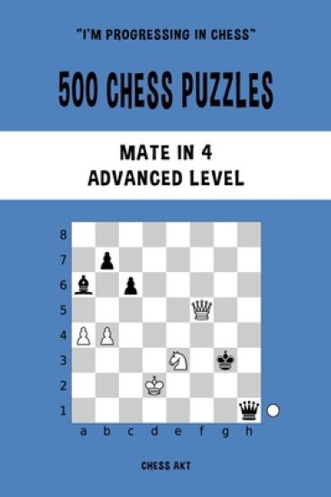 500 Chess Puzzles, Mate in 4, Advanced Level