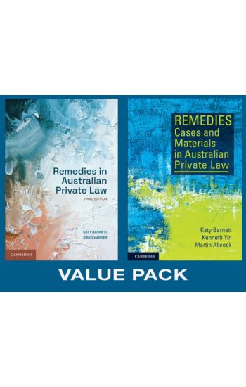 Remedies in Australian Private Law VALUE PACK 2 2 Volume Paperback Set
