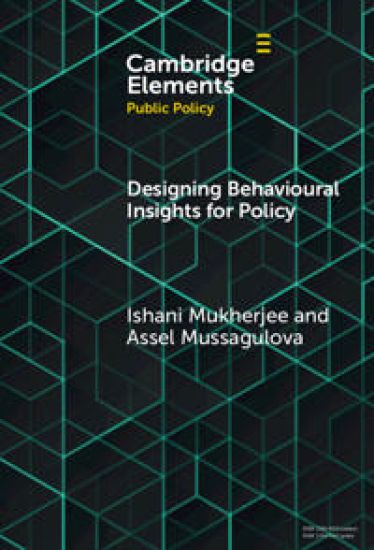 Designing Behavioural Insights for Policy
