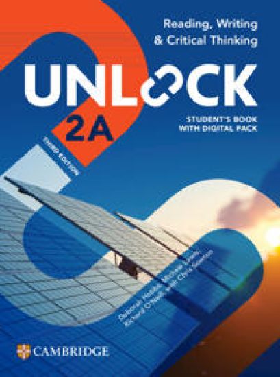 Unlock Level 2A Reading, Writing and Critical Thinking Student's Book with Digital Pack