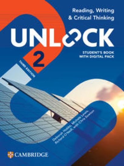 Unlock Level 2 Reading, Writing and Critical Thinking Student's Book with Digital Pack