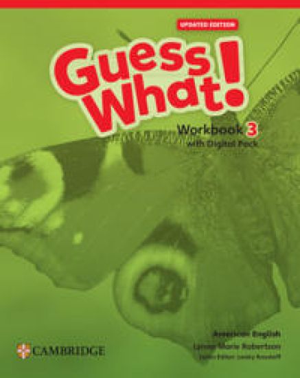 Guess What! American English Level 3 Workbook with Learner's Digital Pack Updated