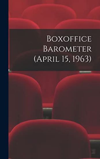 Boxoffice Barometer (April 15, 1963)