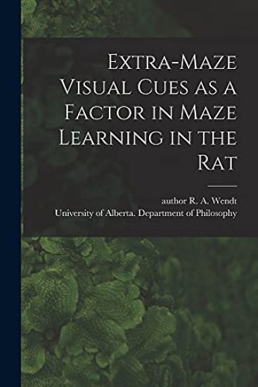Extra-maze Visual Cues as a Factor in Maze Learning in the Rat