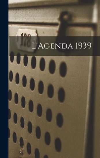 L'Agenda 1939