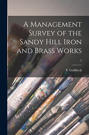 A Management Survey of the Sandy Hill Iron and Brass Works; 2