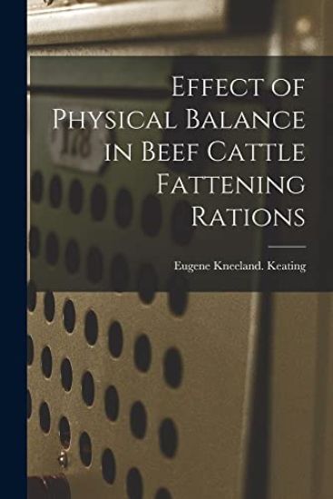 Effect of Physical Balance in Beef Cattle Fattening Rations