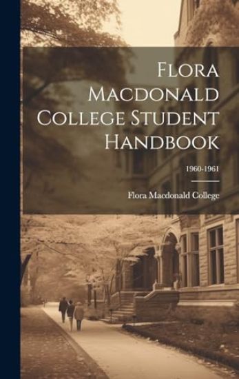 Flora Macdonald College Student Handbook; 1960-1961