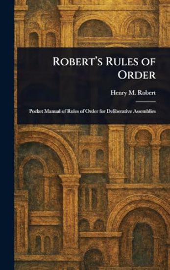 Robert's Rules of Order