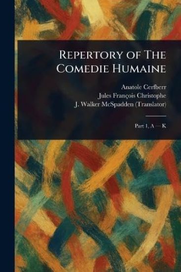 Repertory of The Comedie Humaine