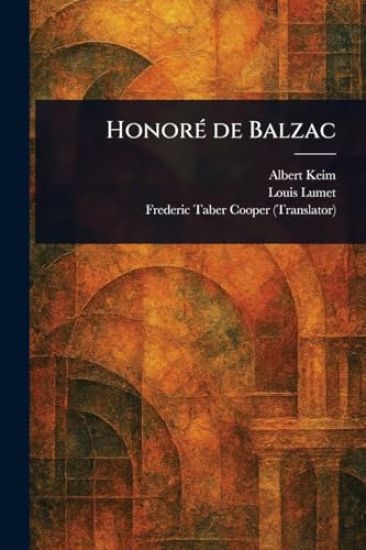 Honoré De Balzac