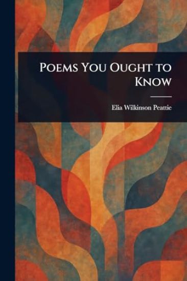 Poems You Ought to Know