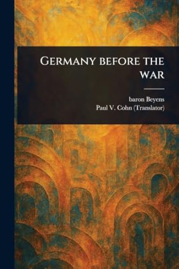 Germany Before the War
