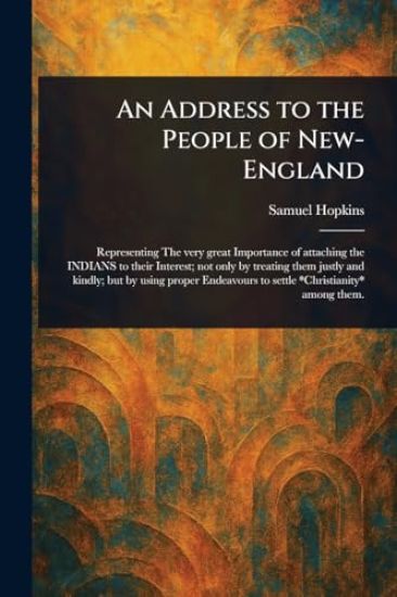 An Address to the People of New-England