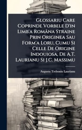 Glossariu Care Coprinde Vorbele D'in Limb'a Româna Straine Prin Originea Sau Form'a Loru, Cumu Si Celle De Origine Indouiosa, De A.T. Laurianu Si J.C. Massimu