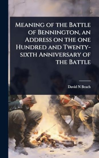 Meaning of the Battle of Bennington, an Address on the one Hundred and Twenty-sixth Anniversary of the Battle