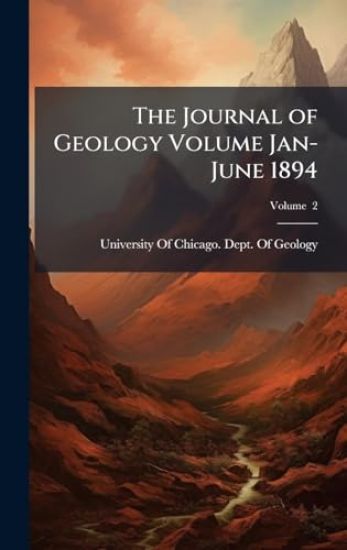 The Journal of Geology Volume Jan-June 1894