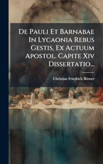 De Pauli Et Barnabae In Lycaonia Rebus Gestis, Ex Actuum Apostol. Capite Xiv Dissertatio...