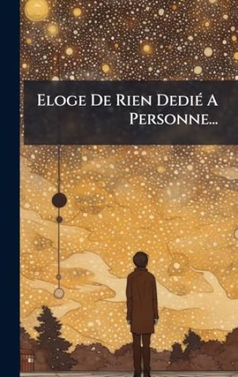 Eloge De Rien DediÃ(c) A Personne...