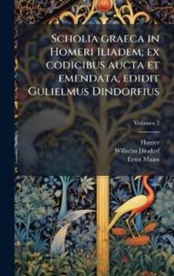Scholia graeca in Homeri Iliadem; ex codicibus aucta et emendata, edidit Gulielmus Dindorfius