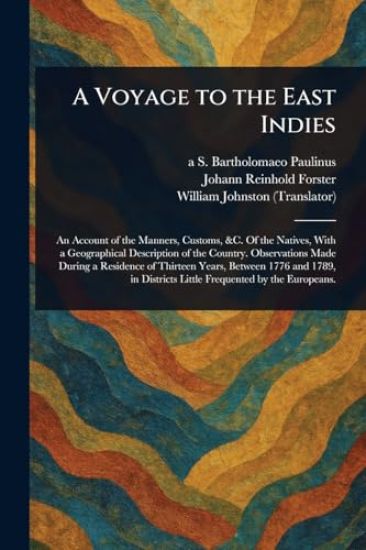 A Voyage to the East Indies