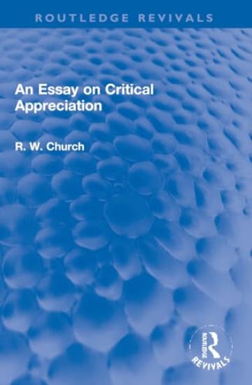 An Essay on Critical Appreciation