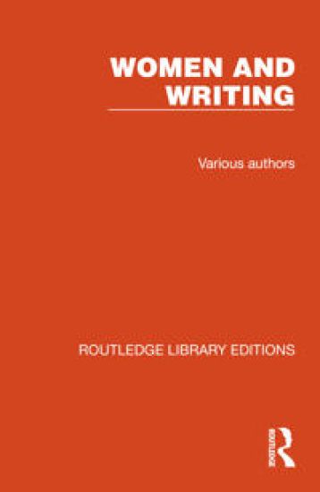 ROUTLEDGE LIBRARY EDITIONS WOMENWRITI