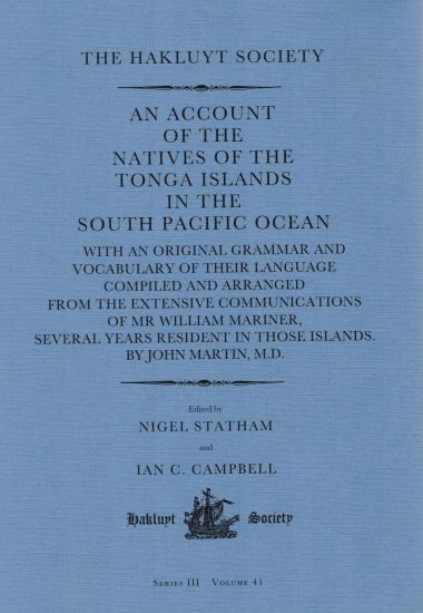 An Account of the Natives of the Tonga Islands in the South Pacific Ocean