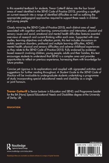 A Student Guide to the SEND Code of Practice