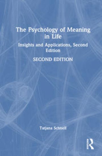 The Psychology of Meaning in Life