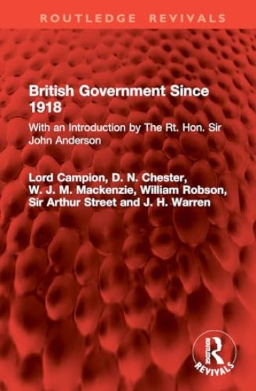 British Government Since 1918