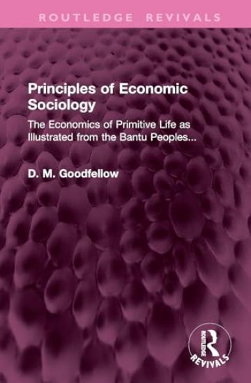 Principles of Economic Sociology