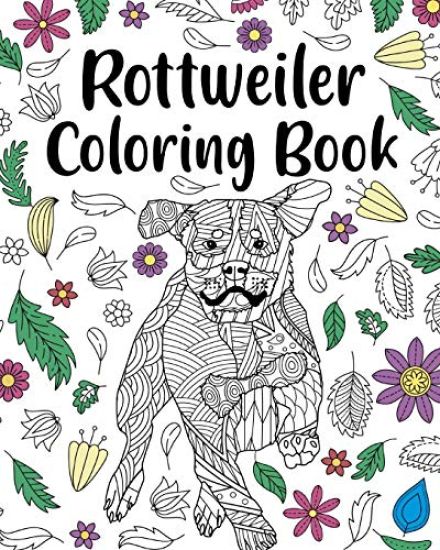 Rottweiler Coloring Book