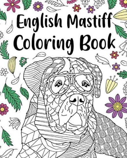 English Mastiff Coloring Book