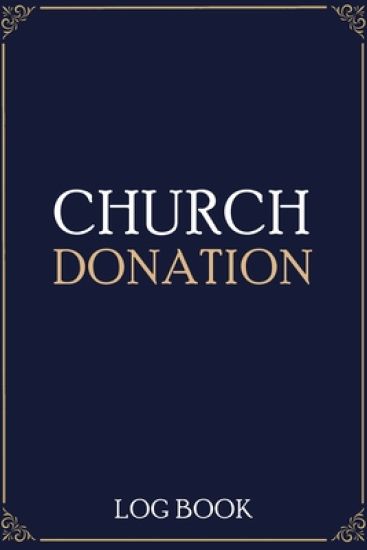 Church Donation Log Book
