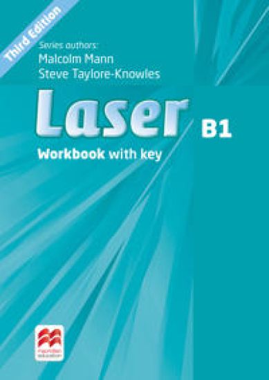 Laser 3rd edition B1 Workbook with key and Student's Resource Centre Pack