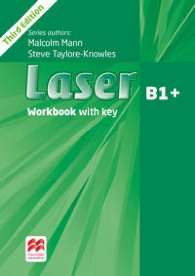 Laser 3rd edition B1+ Workbook with key and Student's Resource Centre Pack