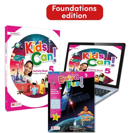 Kids Can! Foundations Level 5 Activity Book with Digital Activity Book and Navio App
