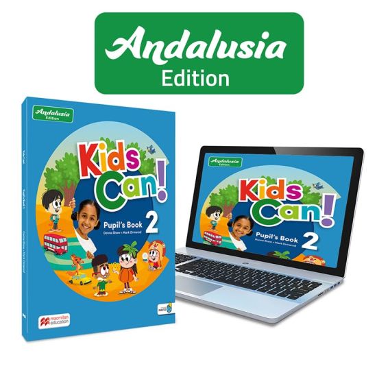 Kids Can! Andalucia Level 2 Pupil's Book with Digital Pupil's Book and Navio App