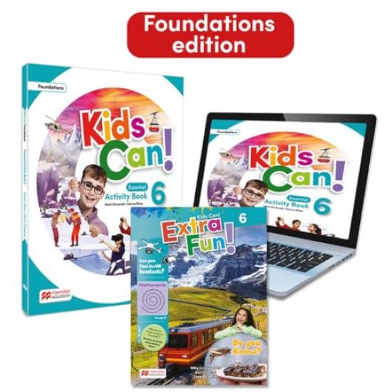 Kids Can! Foundations Level 6 Essential Activity Book with Digital Essential Activity Book and Navio App
