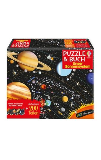 MINT - Wissen gewinnt! Puzzle & Buch: Unser Sonnensystem