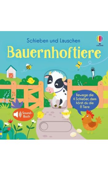 Schieben und Lauschen: Bauernhoftiere