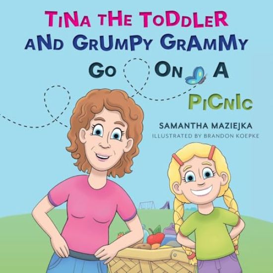 Tina the Toddler and Grumpy Grammy Go on a Picnic