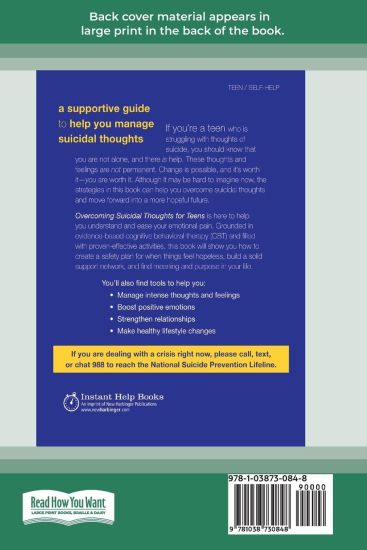 Overcoming Suicidal Thoughts for Teens