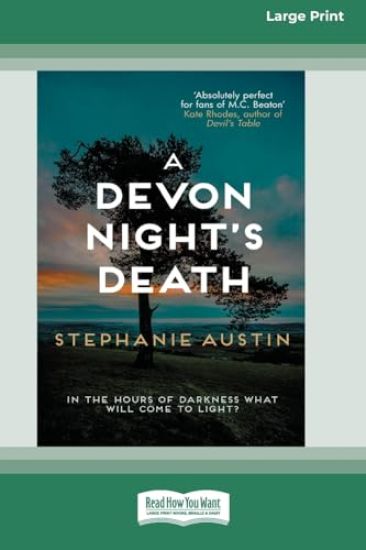 A Devon Night's Death [Standard Large Print]
